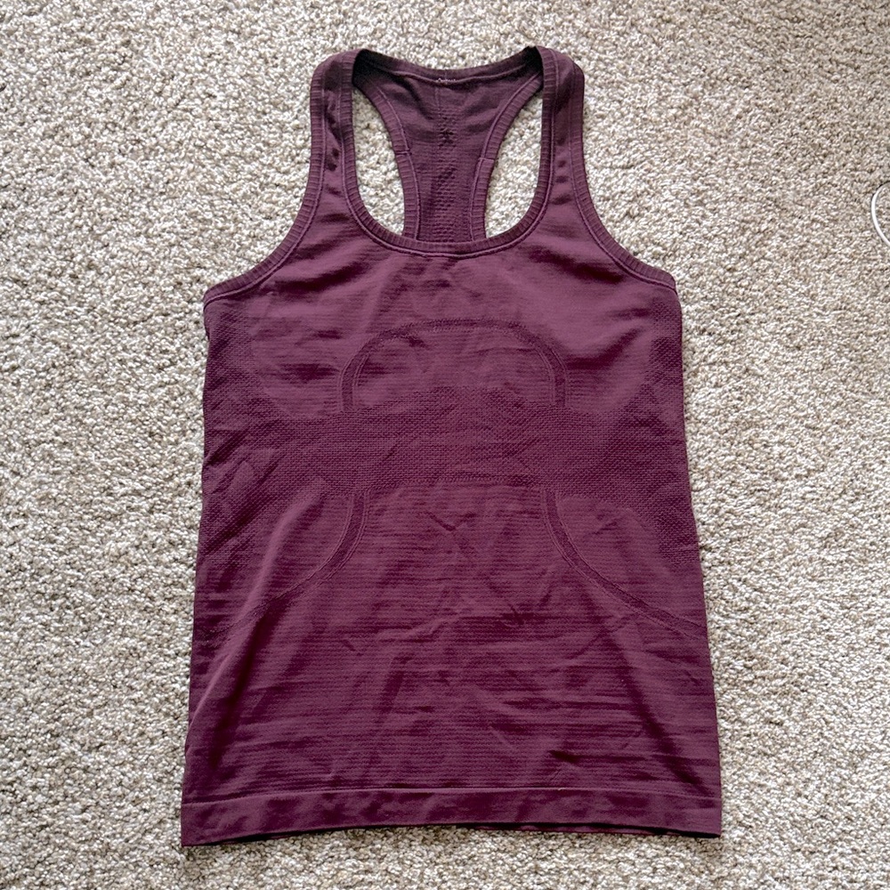 lululemon swiftly tank size 6 💜